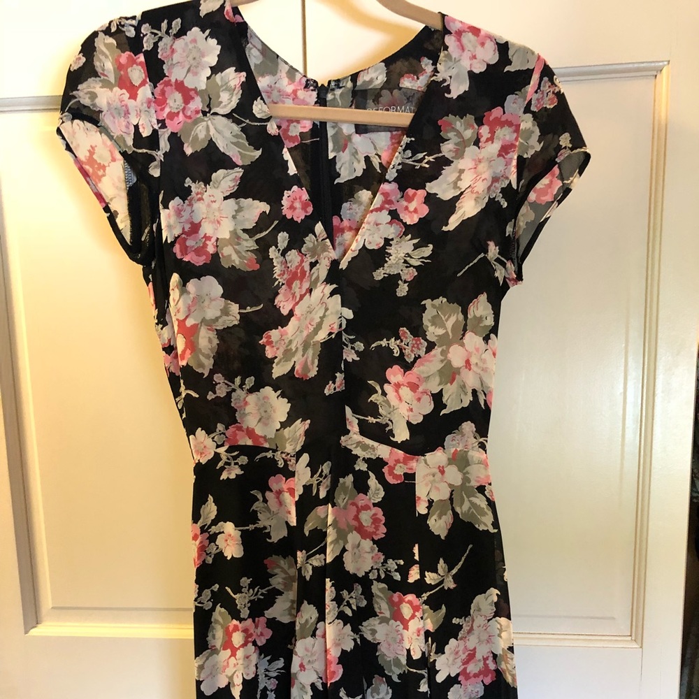 Reformation Floral Mini Dress